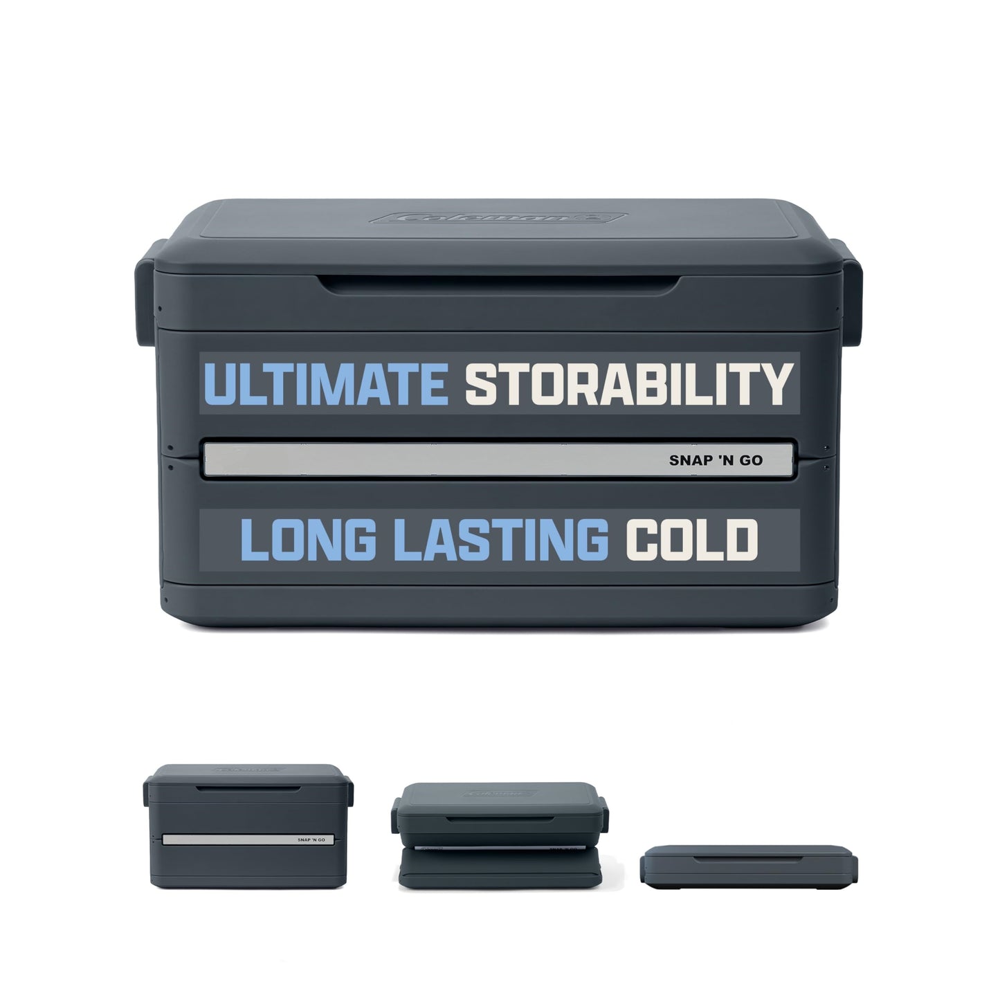⚡ Sets Up in 10 Seconds | 🧊 64 Hours Cold | 💧 Waterproof Removable Liner – Collapsible Hard Cooler, Portable Hard-Sided & Space-Saving