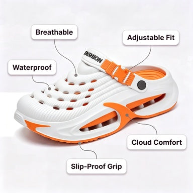 ☁️ CloudRest Cloud Clogs – Couple Style Relaxing Soft Shoes 💤