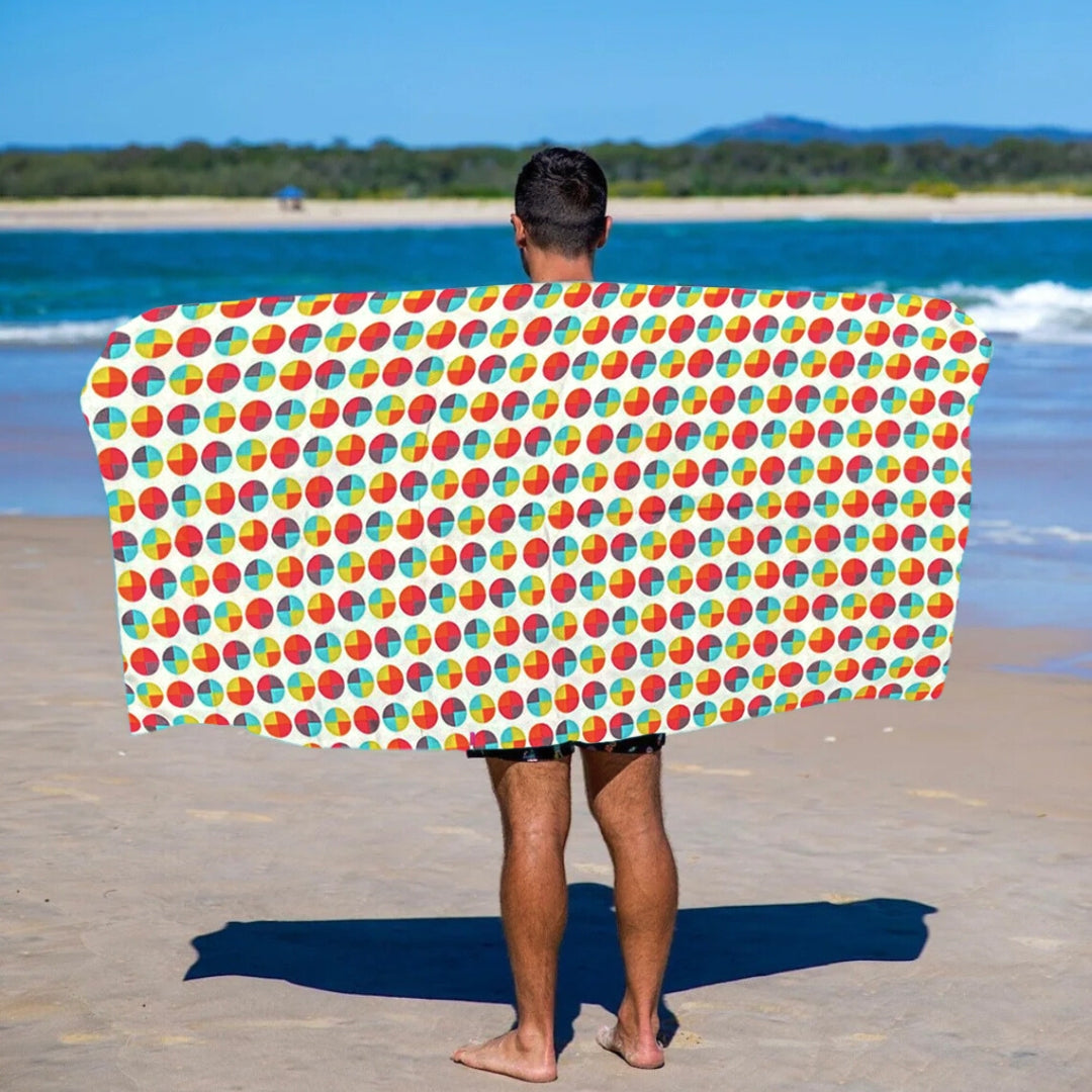 Smithers Sand Free Towel | Retro